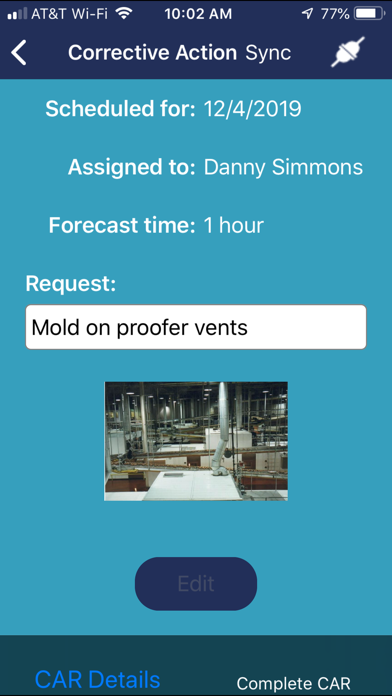 KLEANZ Food Safety Compliance Screenshot