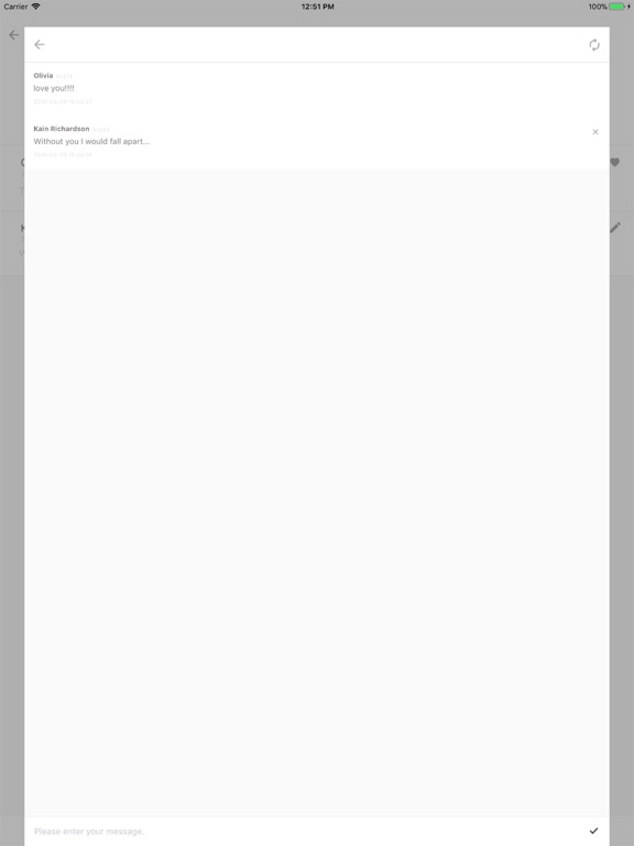 Couple Diary iPad screenshot 5 - Lifestyle app