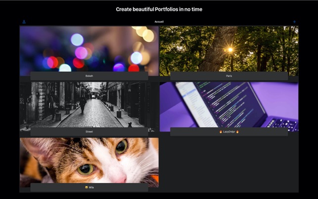 ShowcaseMe - Work portfolio