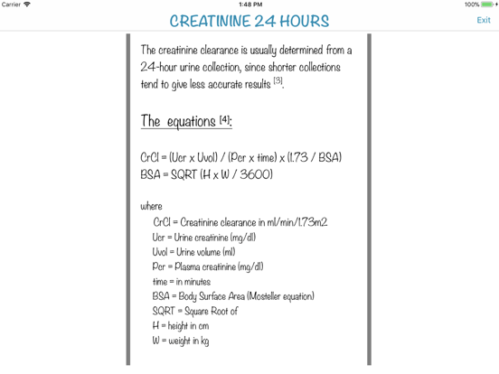 Screenshot #6 pour Creatinine (AIMapps)