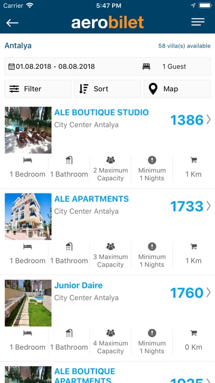 Aerobilet - Flights, Hotels screenshot-3