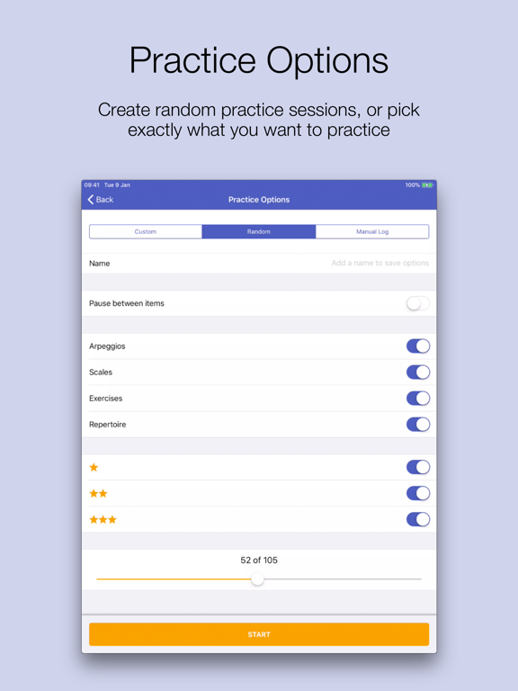 Screenshot #6 pour Music Practice Log - Tracker
