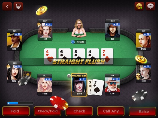 Screenshot #4 pour Spark Poker: Live Texas Holdem