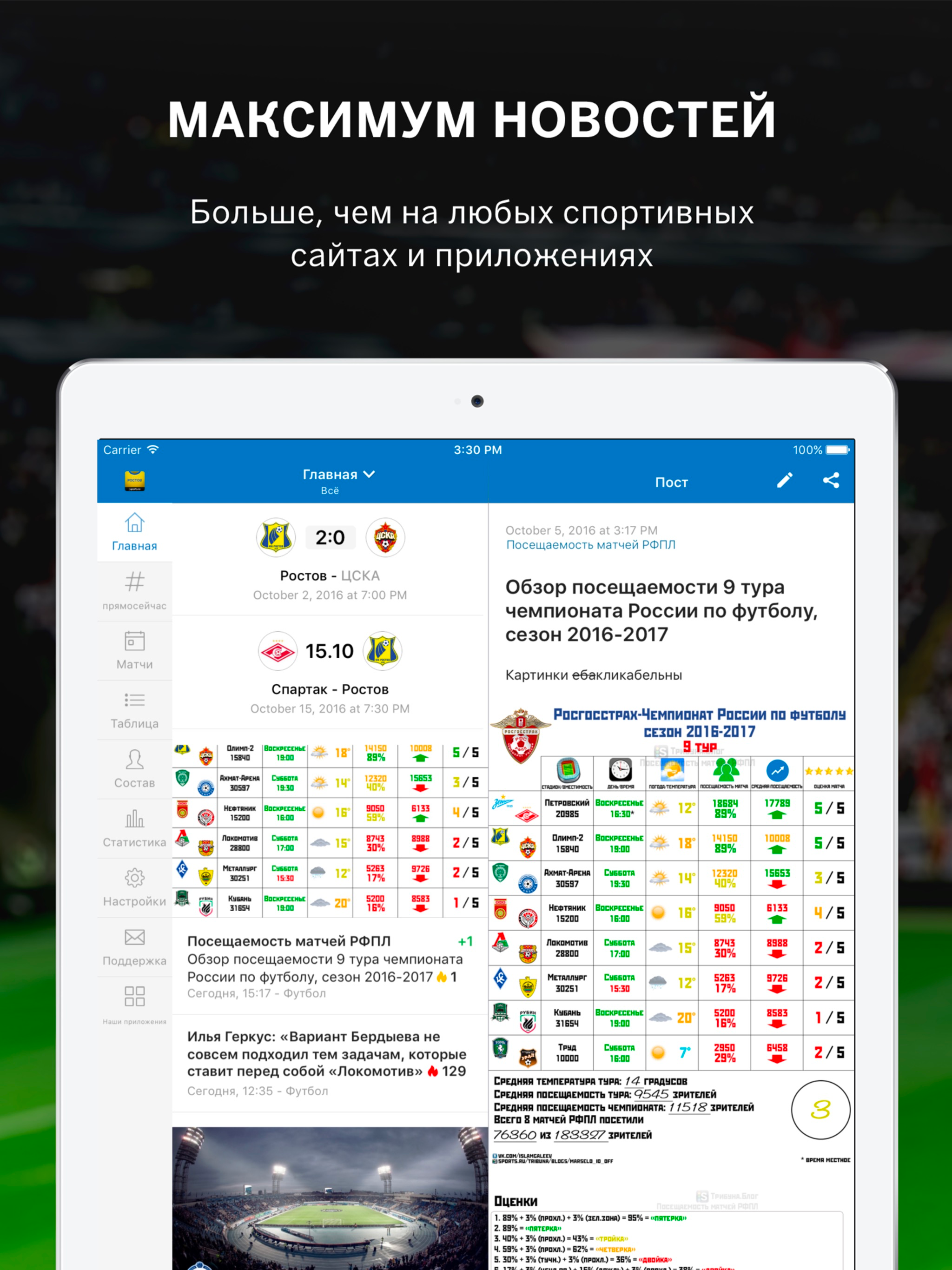 ФК Ростов - новости и матчи