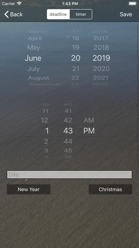 Countdown & Timer