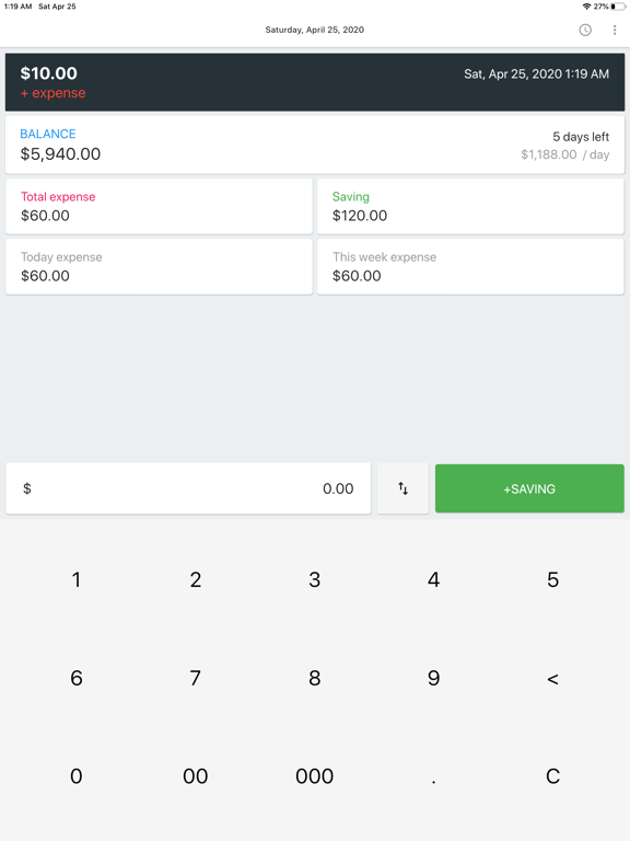 Screenshot #5 pour Money Tracker - Finance