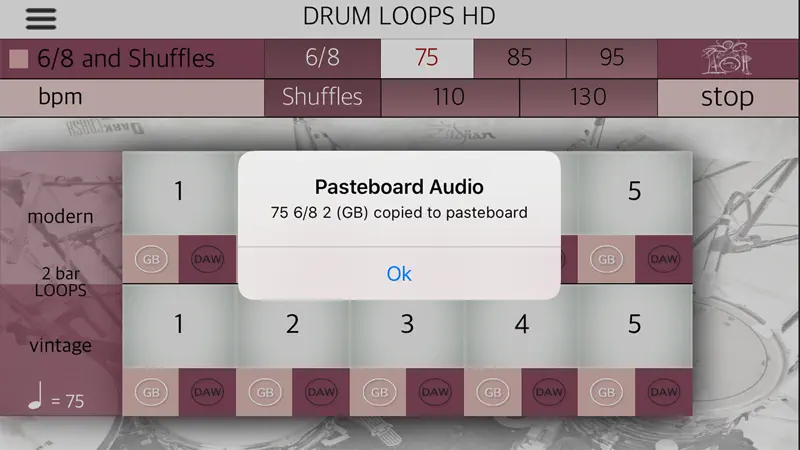 Drum Loops HD screenshot 2 of 9