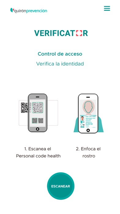 Verificator quirónprevención screenshot 4