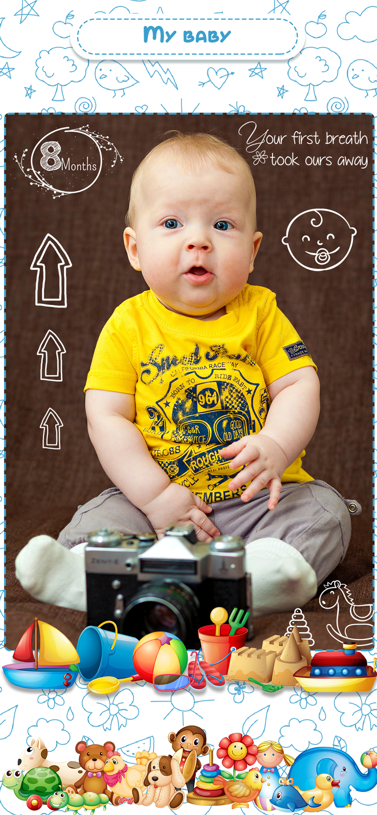 Baby Life Story Photo Editor screenshot 4