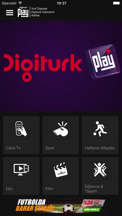 How to cancel & delete Digiturk Play Yurt Dışı from iphone & ipad 1