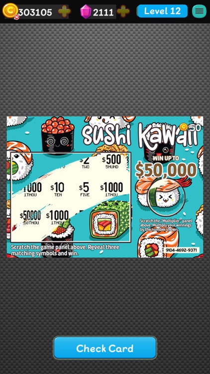 Scratch Cards Lottery Pro