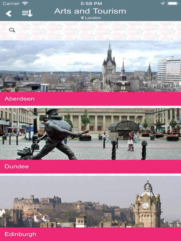 Screenshot #5 pour The Entertainment Guides