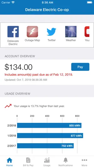 DEC Connect screenshot 2
