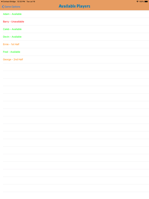 Screenshot #6 pour Lineupz