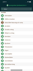 Jämtlands Naturkarta screenshot #6 for iPhone