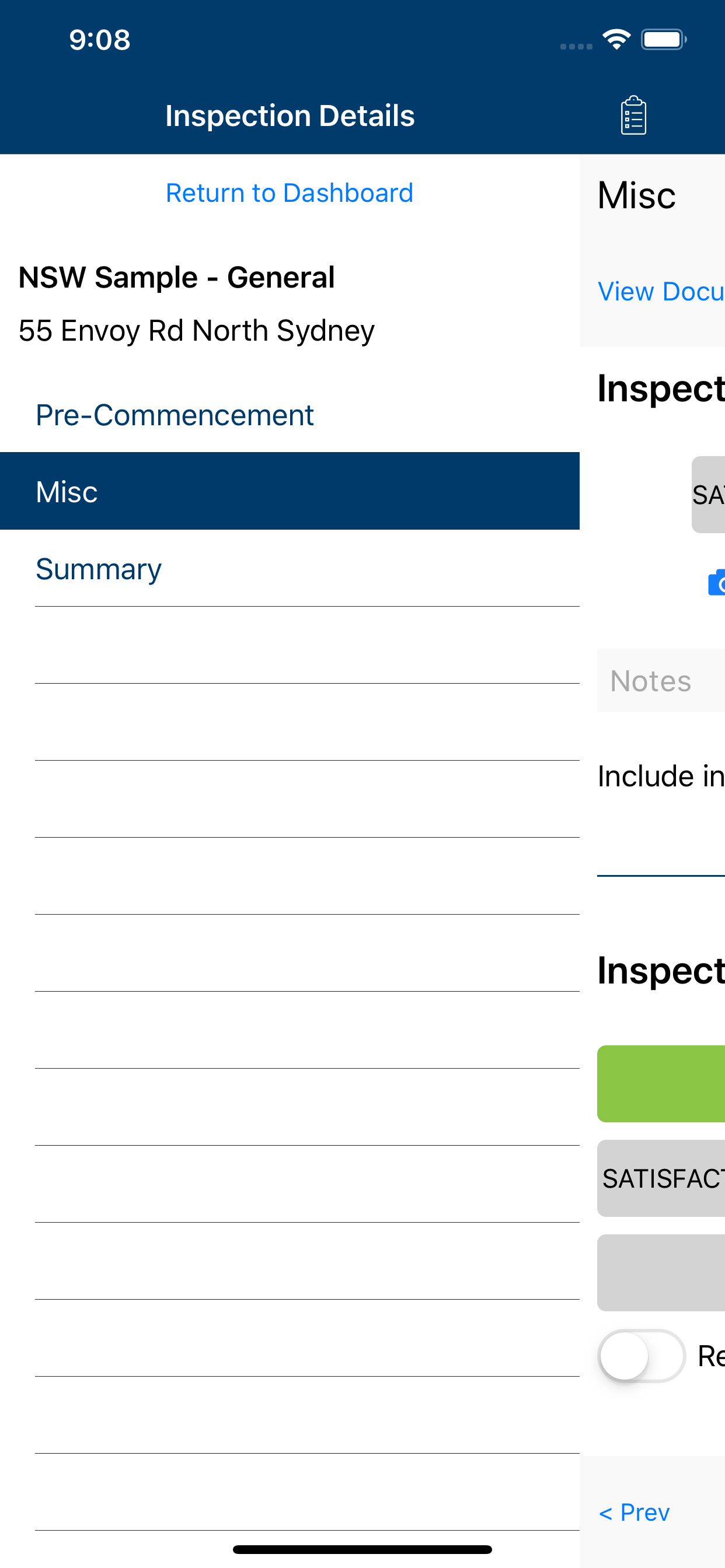 BCS Mobile Inspections