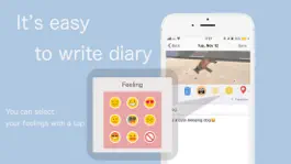 Game screenshot Simple Feeling Diary apk