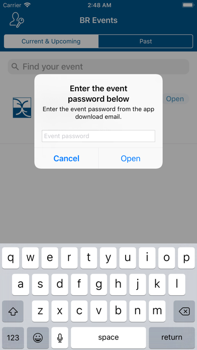 Screenshot 2 of BR Events App
