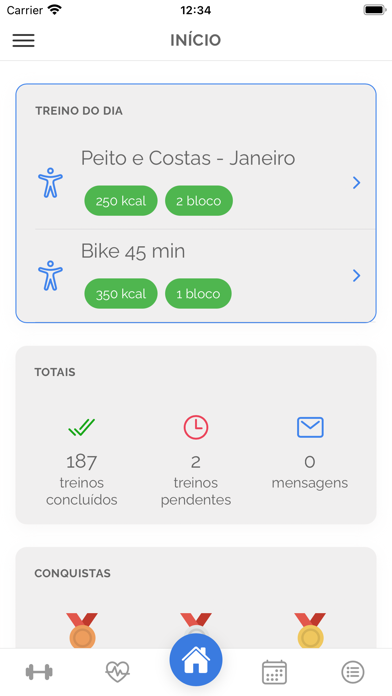 Meu Personal Trainer Screenshot