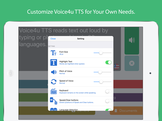 Screenshot #6 pour Voice4u TTS