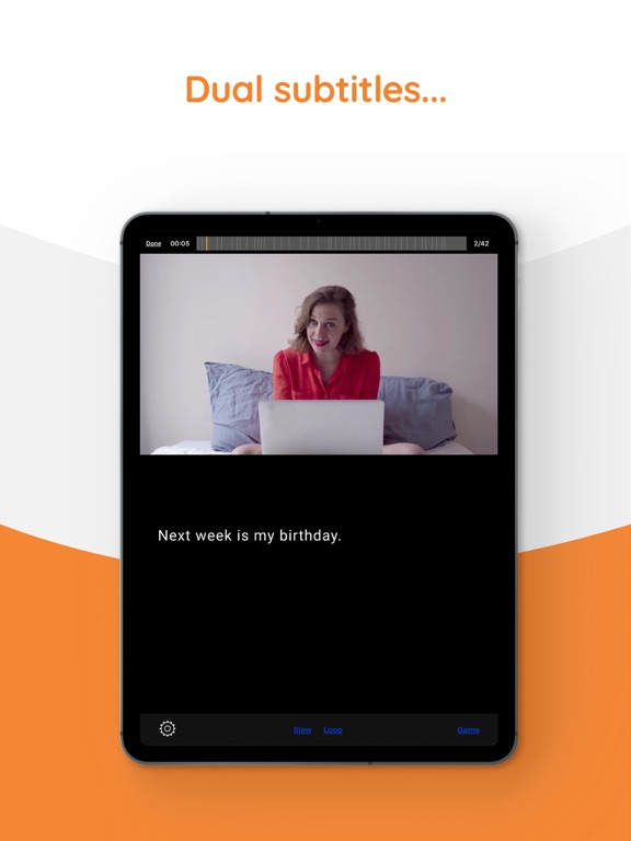Yabla English iPad screenshot 7 - Education app