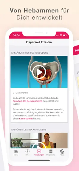 Game screenshot Fit mit Baby - Rückbildung App hack