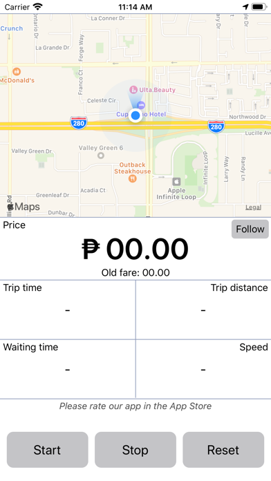 Manila Taxi-meter Screenshot