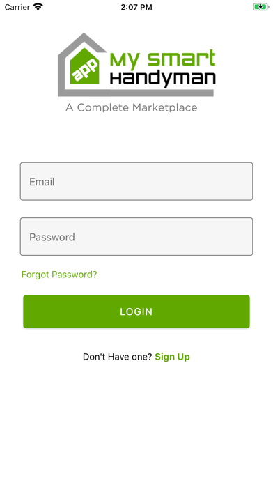 Screenshot 3 of My Smart Handyman App