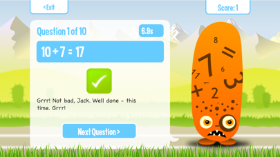 Squeebles Addition & Subtraction screenshot 3