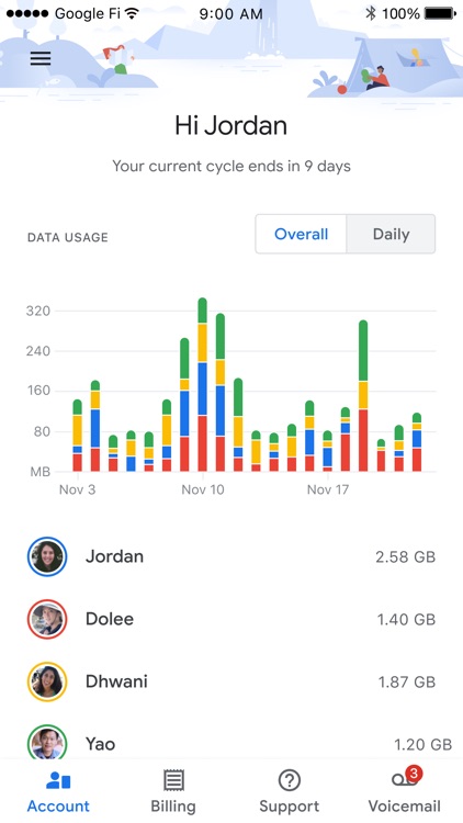 Google Fi screenshot-5
