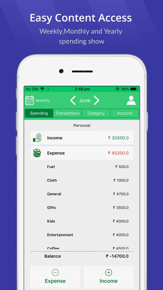iMoney : Money Manager - 1.1.2 - (iOS)