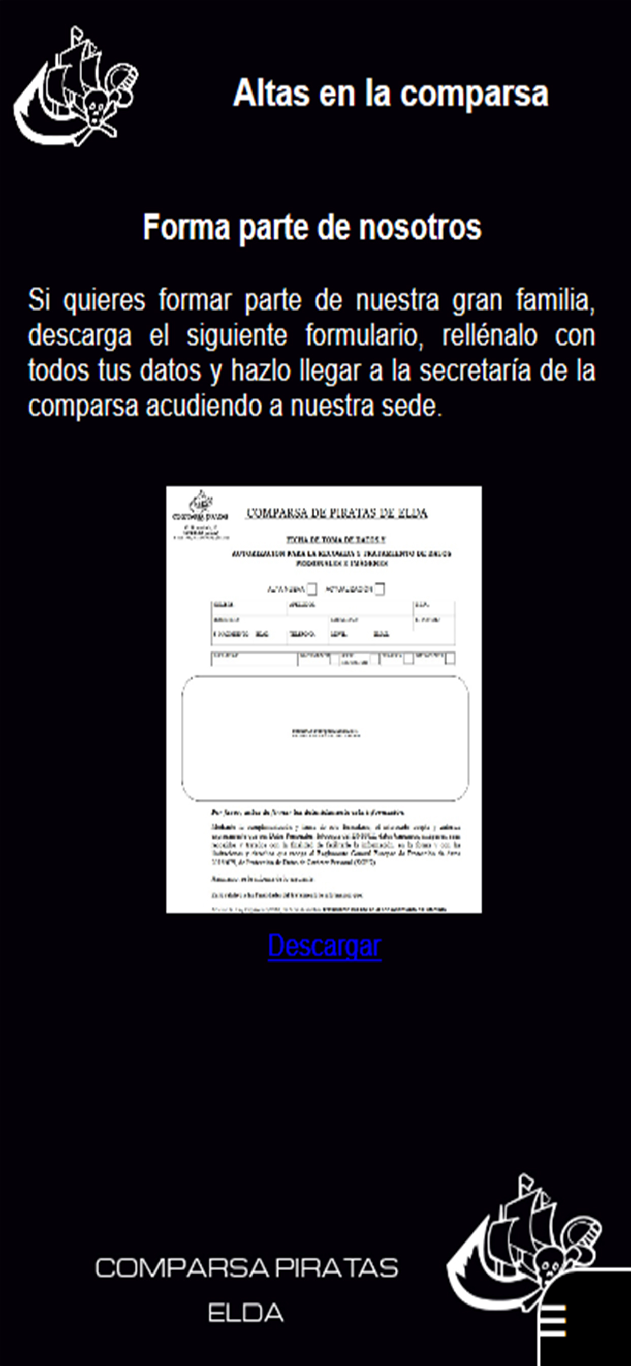 Comparsa de Piratas de Elda