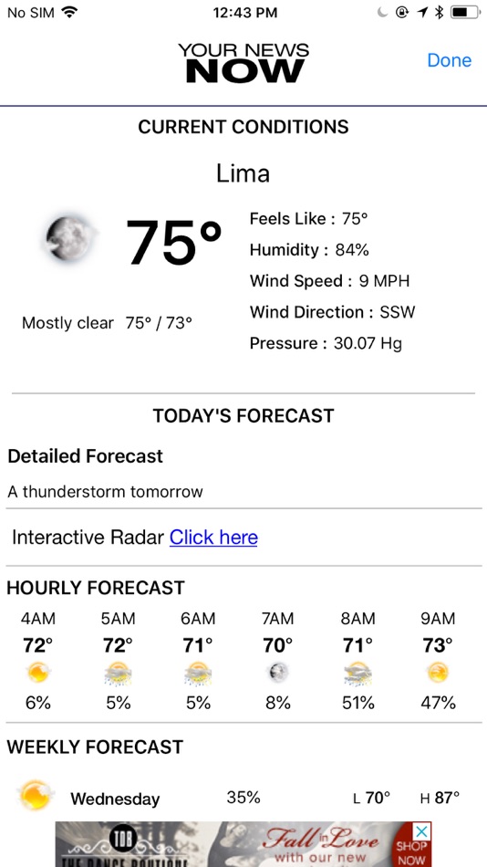 #5. Your News Now Mobile (iOS) Tekijänä: Lima Communications Corp.