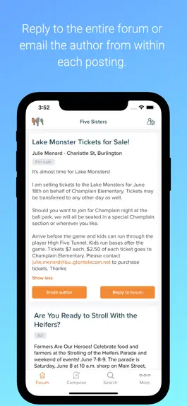 Game screenshot Front Porch Forum apk