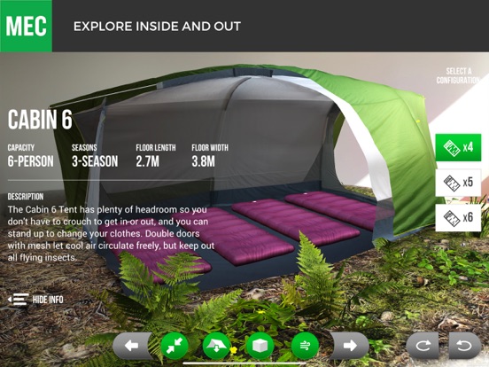 Screenshot #6 pour MEC AR Tent Viewer