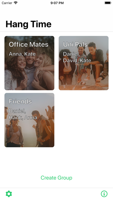 Screenshot #2 pour Hang Time - Hang with friends!