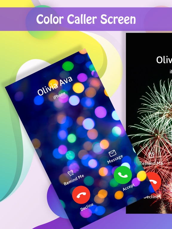 Screenshot #4 pour Color Caller Screen