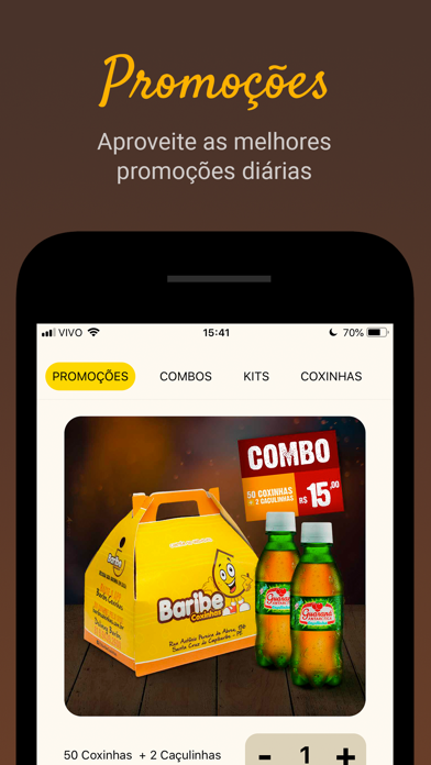 Screenshot #1 pour Baribe Coxinhas