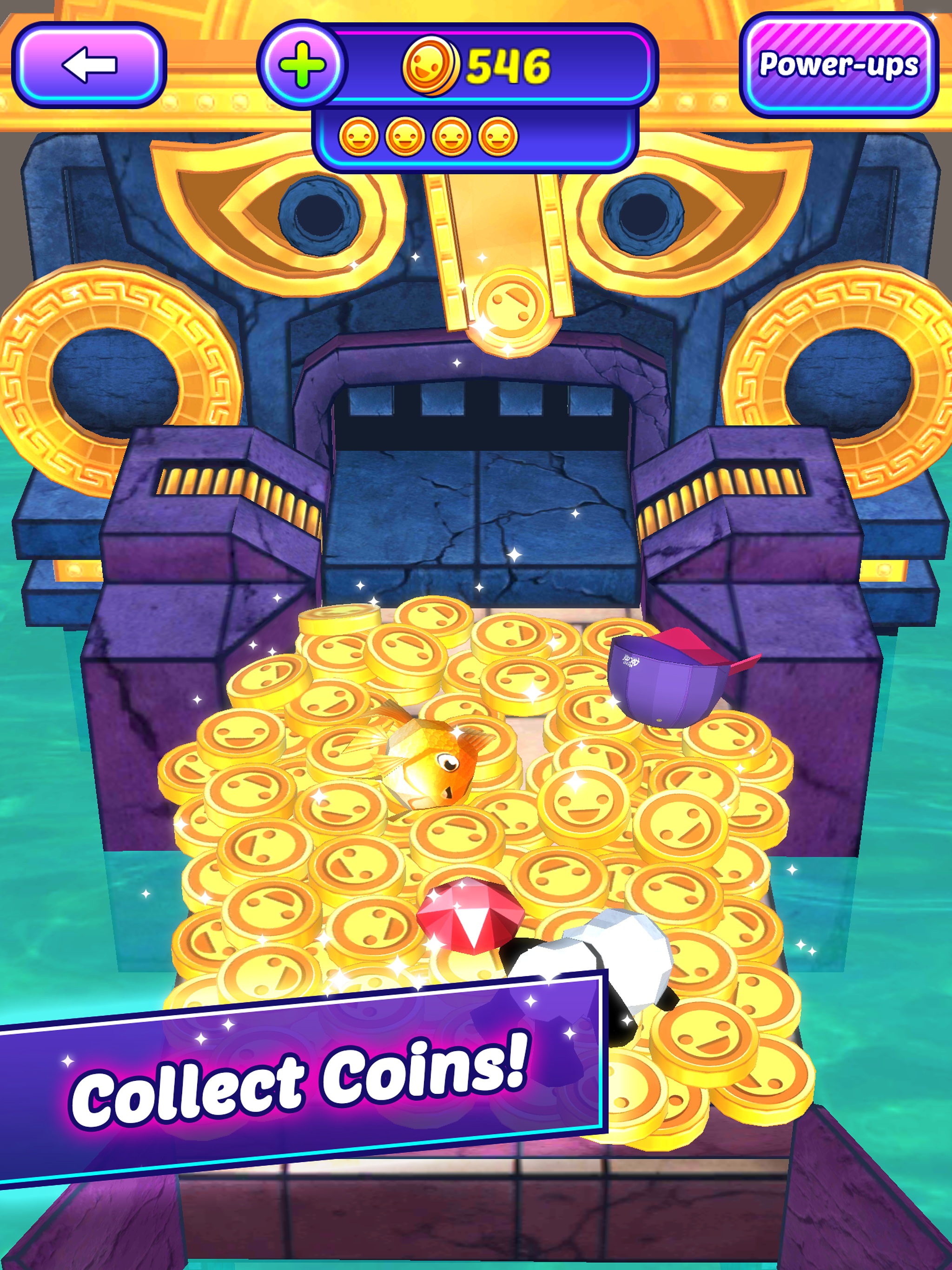 Pocket Arcade Coins Claw Hoops