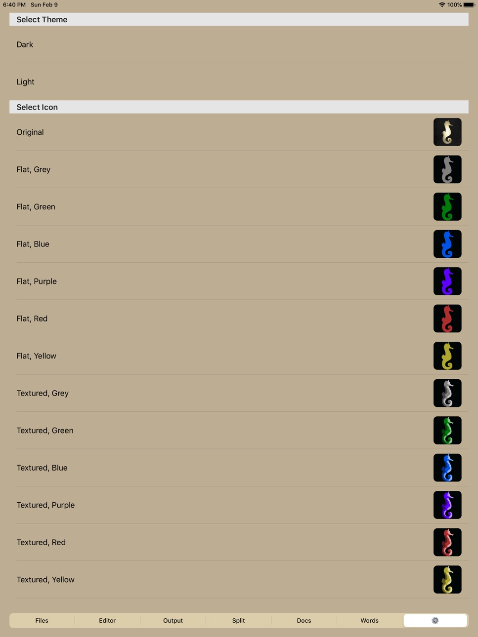iPad screenshot
