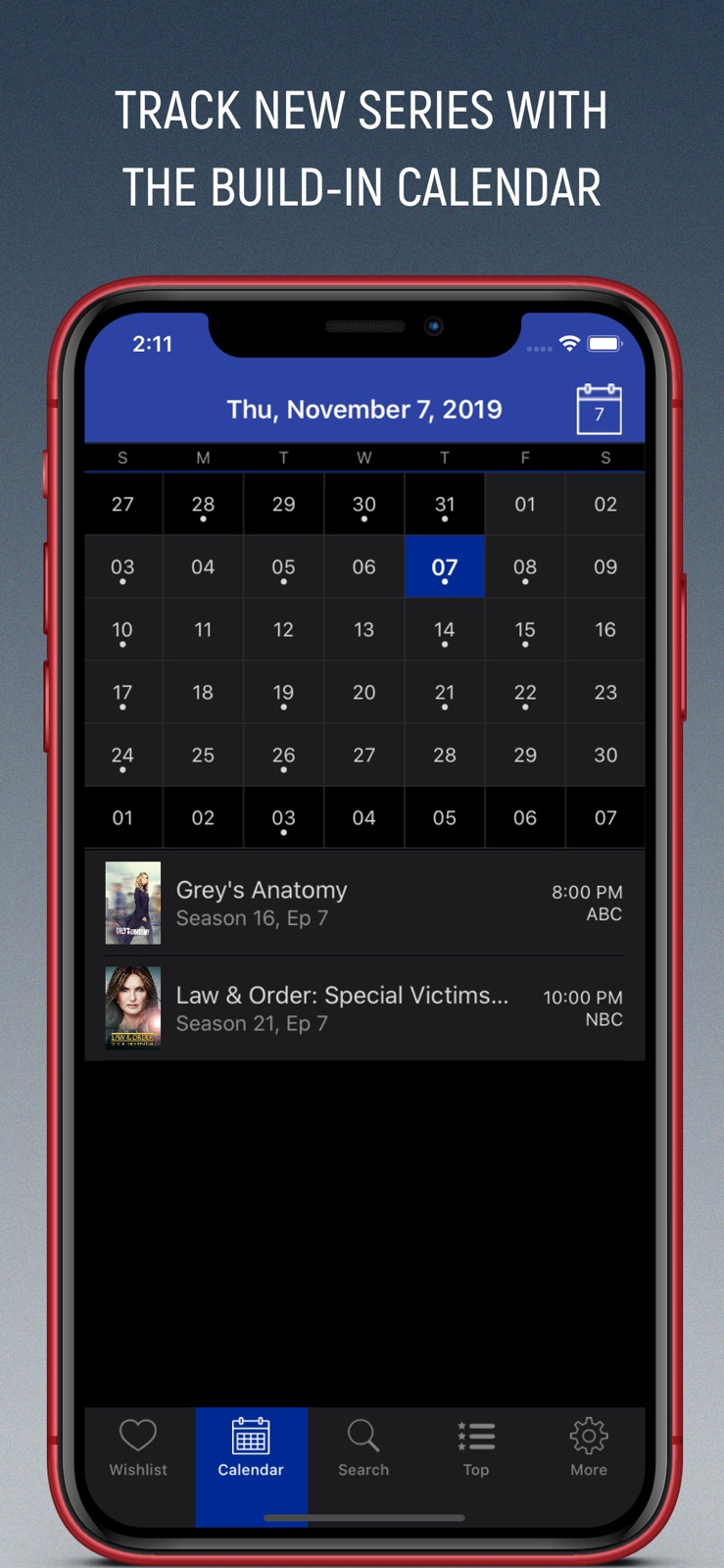 TV Show Tracker Pro iphone screenshot 4