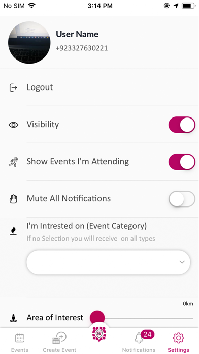 Share Hub Screenshot