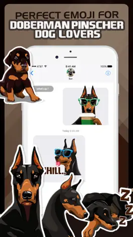 Game screenshot Doberman Pinscher Dog Emoji mod apk
