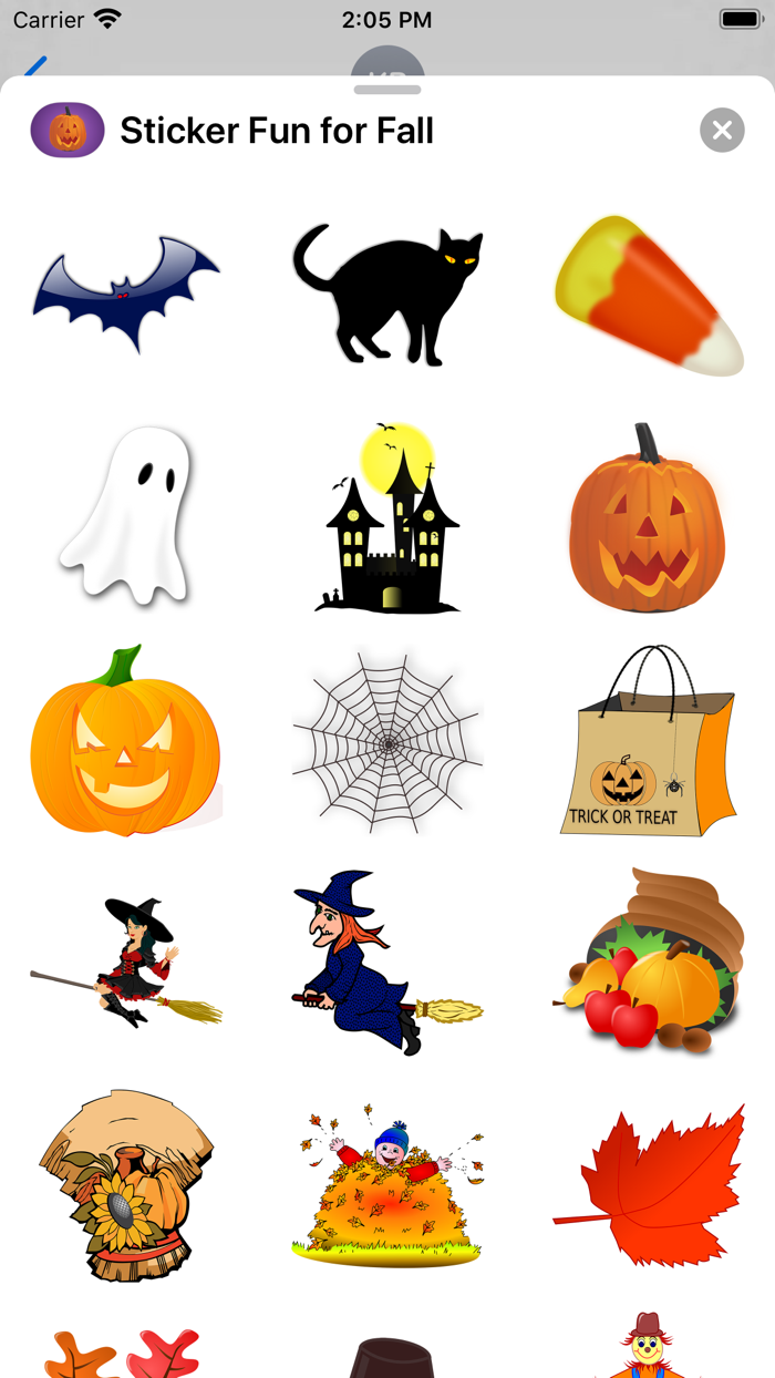 Sticker Fun for Fall