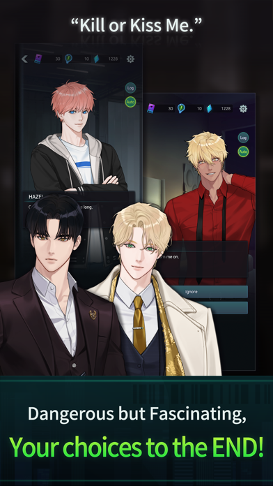 Killing Kiss : BL story game Screenshot