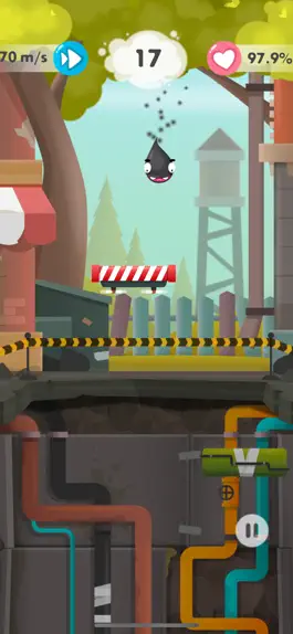 Game screenshot Fly or Die: веселые капельки hack
