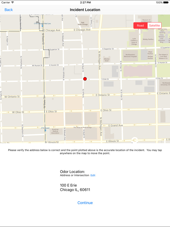 Screenshot #5 pour MWRD Citizen IncidentReporting
