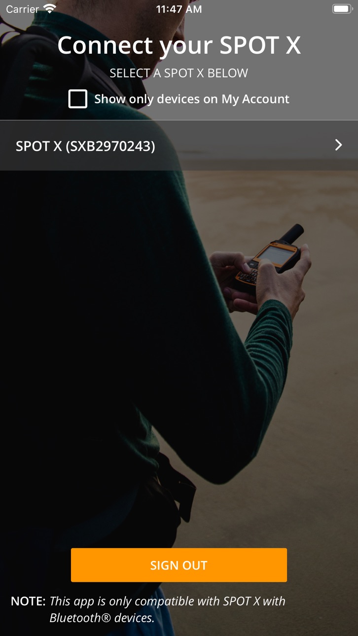 iPhone screenshot