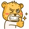 BigOu is a dynamic display of a small tiger expression, giving people cheerful, but not the usual tiger fierce demeanor, approachable, fondly