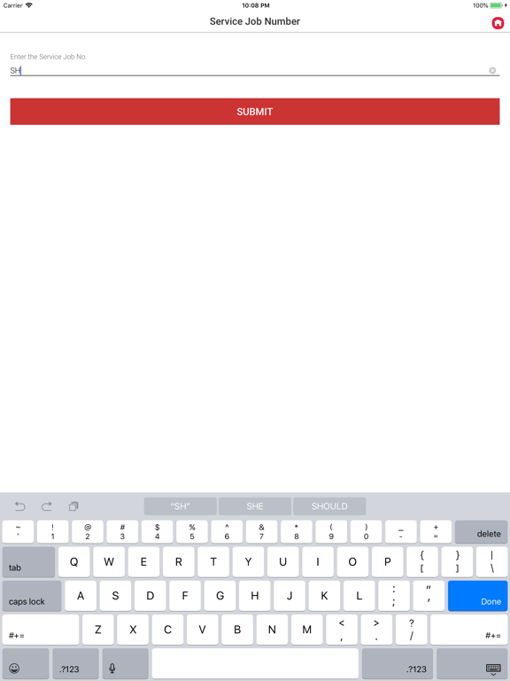 FieldPro Manager - HomeServe iPad screenshot 1 - Business app
